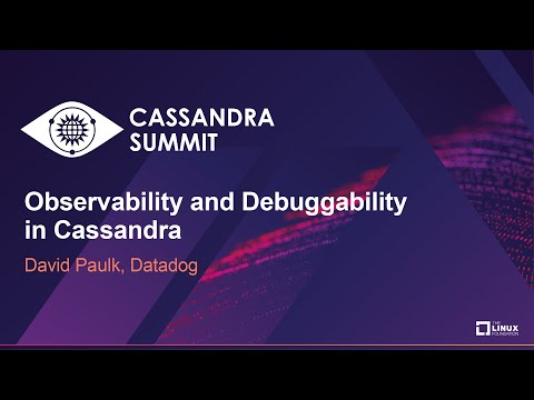 Observability and Debuggability in Cassandra - David Paulk, Datadog Episode cover