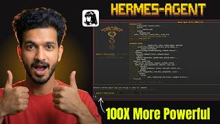 How to Set Up Hermes Agent & Add Custom Skills (100x More Powerful)