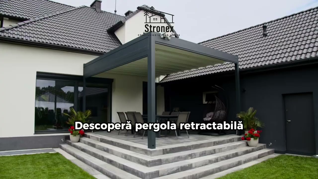 Pergole Premium de la Stronex – Protecție și Eleganță pentru Terasa Ta