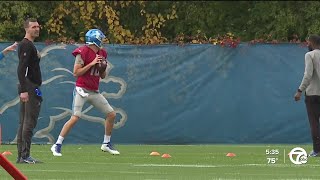 Lions prepare to face the Raiders on Monday Night Football