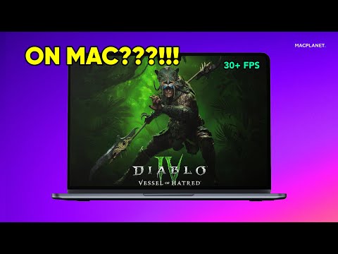Diablo IV Mac gaming test