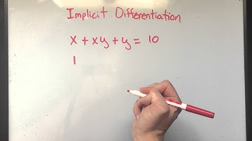 Implicit Differentiation (2 Minutes)