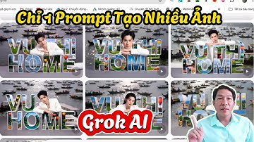 Grok  AI Tạo Ảnh Với Nhiều Phong Cách Khác Nhau Từ 1 Prompt.#ai #aivideo #grok