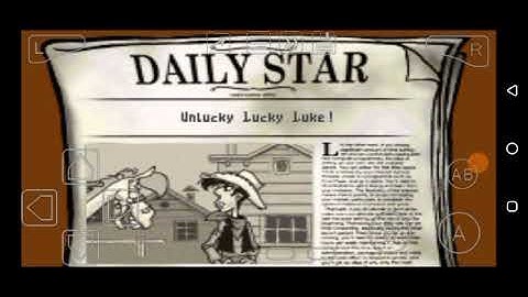 Lucky Luke: Wanted! (GBA) Bonus Game