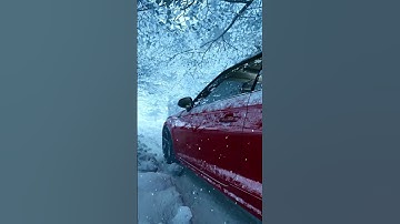 Audi A5 in the Unreal Engine 5 Snow Forest - but in 8k 60 fps | #shorts