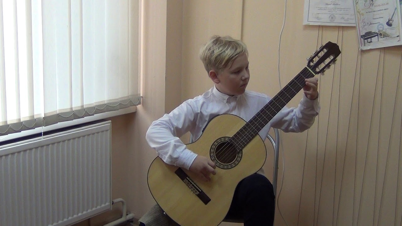 Лялин Дмитрий Ф.Карулли \"Анданте\" - YouTube