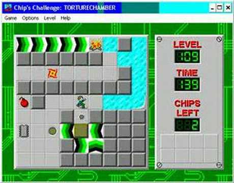Chips Challenge Level 120 - Torturechamber