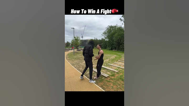 How To Win A Fight