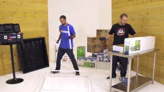 Shazam! Chip Baker & Jacob from Cultivate Colorado demonstrate how to assemble the essential Fast Fit Tray Stands. Fast Fit Tray 