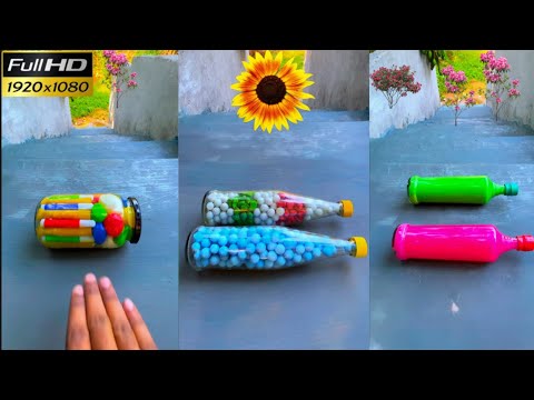 Breaking glass bottles ⚠️🔥 Crushing Crunchy & Soft Things #asmr #shorts #asmrsound #satisfyingvideo