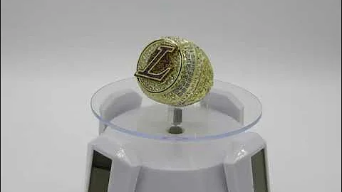 Los Angeles Lakers 2020 LeBron James NBA championship ring replica