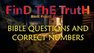 FTT - BIBLE QUESTIONS AND CORRECT NUMBERS screenshot 3