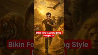 Bikin Foto Gaya Lukisan Dengan Ai Chatgpt #short