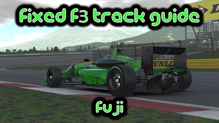 iRacing Track Guide Fuji | Fixed Dallara F3 | W2 S4 2022 | 1:30.085