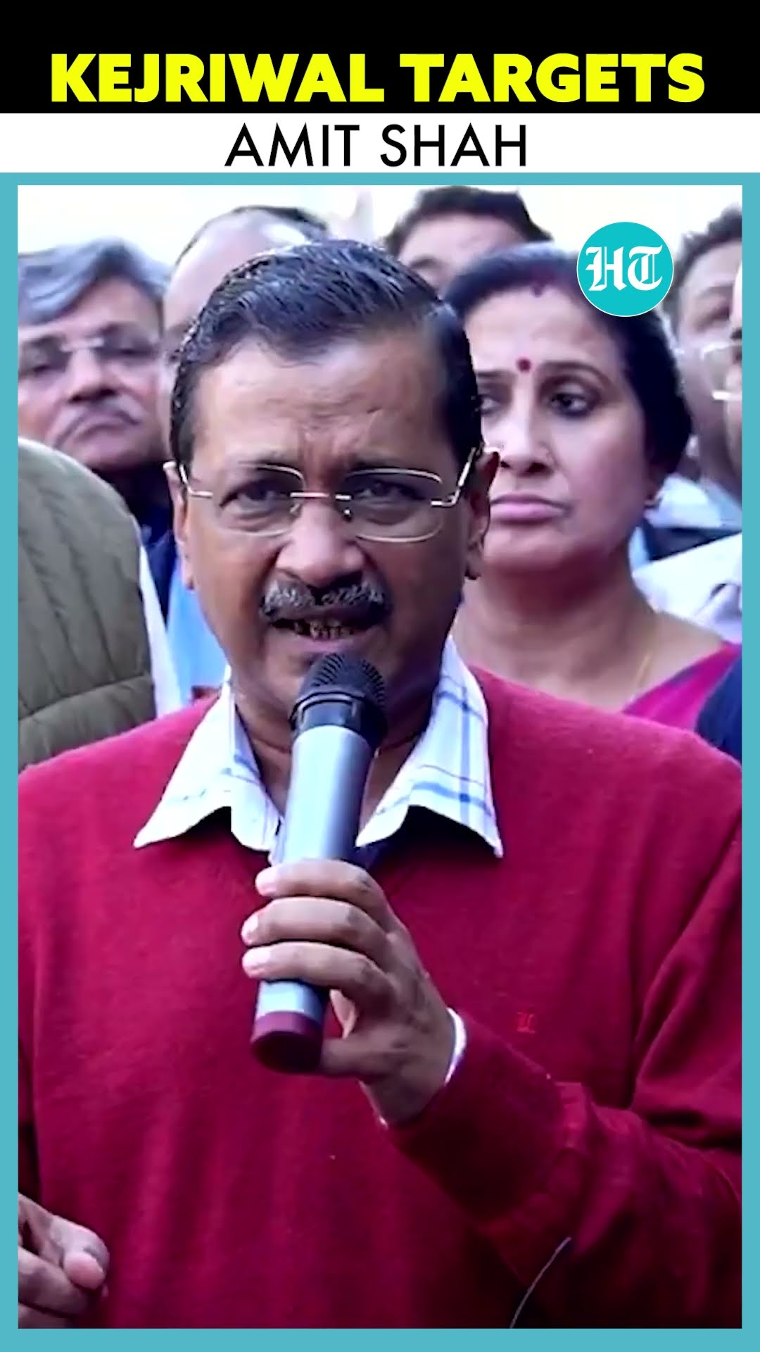 Kejriwal Targets Amit Shah Over Delhi Law \u0026 Order Situation