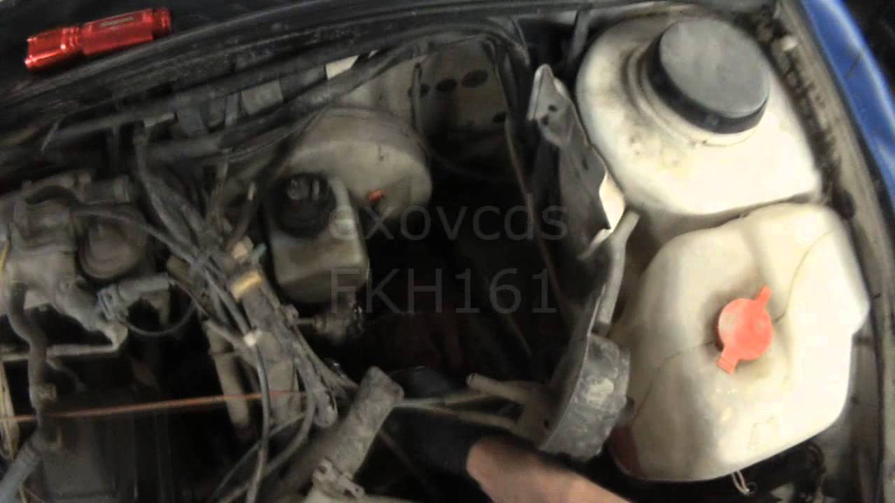 VW A2 Brake Master Cylinder Removal YouTube