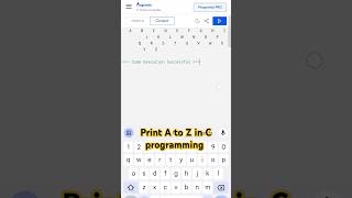Information How to print the code A to Z in C programming language|| @CodingWithDhiruBhai News