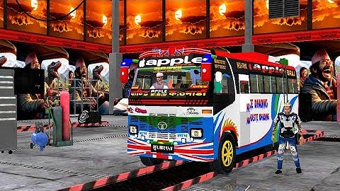 How To Add Nepali Tata bus mod for bus simulator indonesia/bussid bus mod