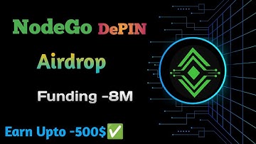 NodeGo.AI DePIN Airdrop Full guide | Nodego Biggest Airdrop Free | Like grass..