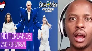 Joost Klein - Europapa | 🇳🇱 Netherlands | 2nd Rehearsal | Eurovision 2024 REACTION
