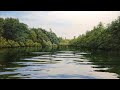 How To Use Acrylic For Amazing Landscapes | Time-Lapse | Episode # 20