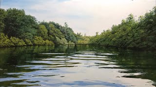 How To Use Acrylic For Amazing Landscapes | Time-Lapse | Episode # 20