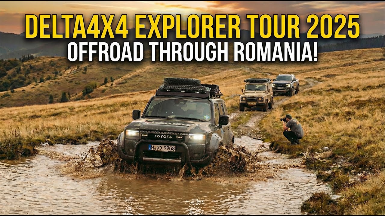 Внедорожное путешествие по Румынии! Тур delta4x4 Explorer 2025!