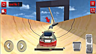 Mega Ramp Car Racing Master 3D - Car Stunt Driving Simulator #2 - Best Android Gameplay screenshot 3