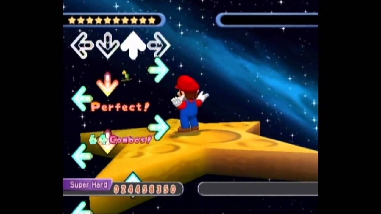 Dance Dance Revolution Mario Mix Up, Down, Left, Right (Super Hard ...