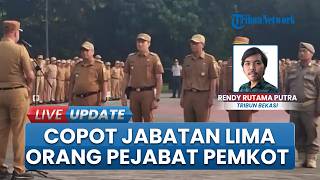 PKL Semrawut di Plaza Patriot Candrabhaga, Wali Kota Bekasi Ngamuk, Copot 5 Pejabat Pemkot