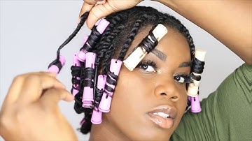 Twist & Curl Using Design Essentials Curl Stretching Creme