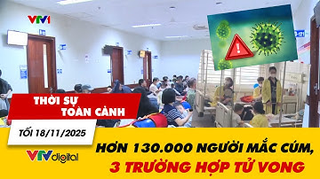 Thời sự toàn cảnh tối 18/11: Hơn 130.000 người mắc cúm, 3 trường hợp tử vong | VTV24