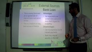 Section 5 (Topic 1) - Sources of Finance