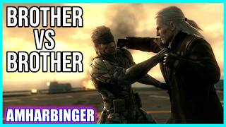 MGS4 Guns of the Patriots Remaster Liquid Ocelot vs Snake Boss Fight 4K 60FPS
