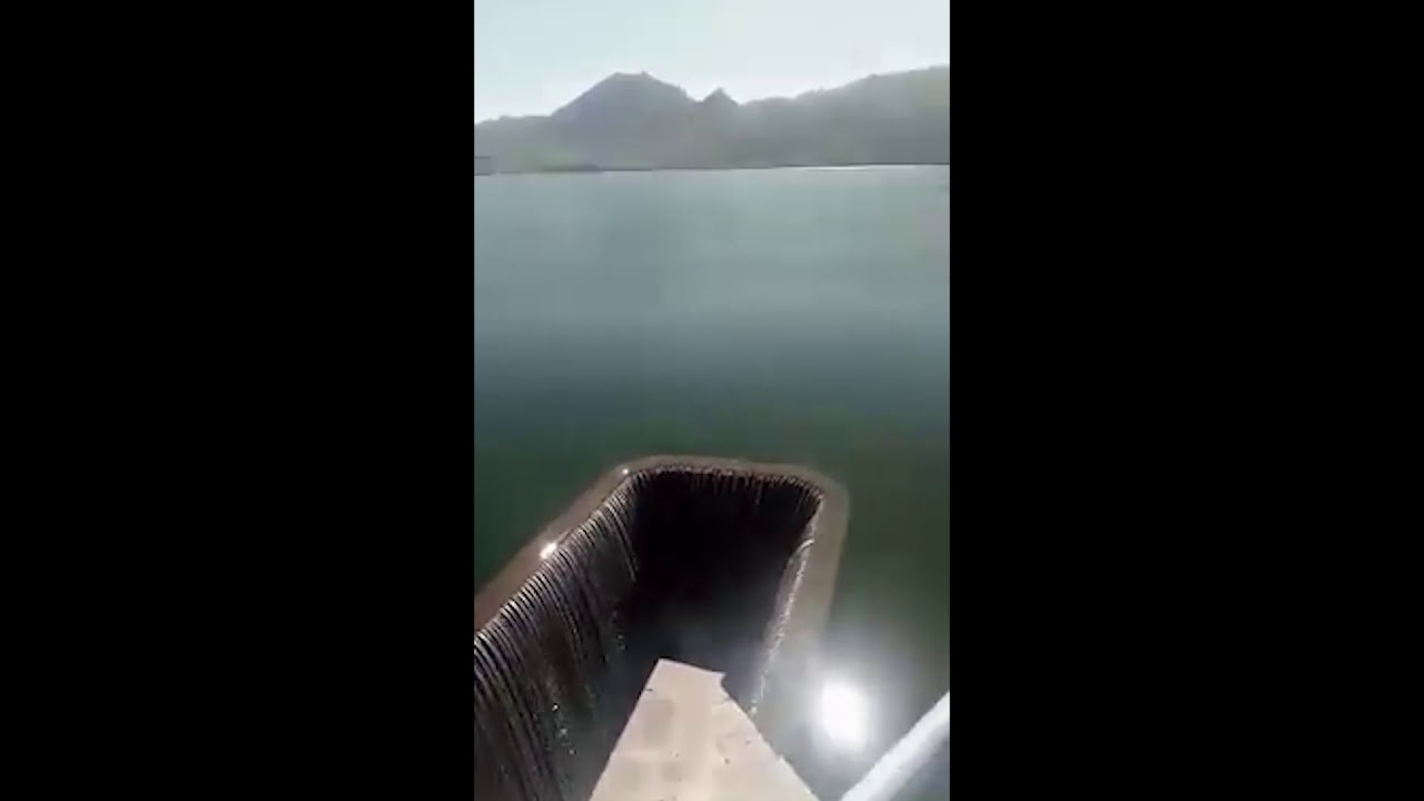 Ազատի ջրամբարի ջրթափը․ Սուրեն Պապիկյանը տեսանյութ է հրապարակել