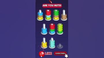 Nut Sort Level 9 #gameplay #shorts