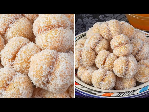 حلوى الريشبوند من حلويات أيام زمان رائعة و تدوب في الفم 