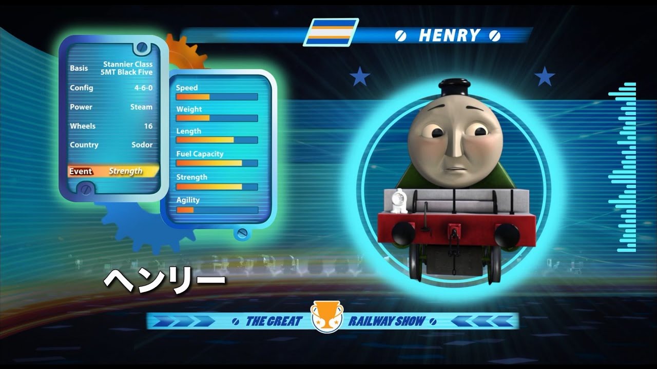 映画 きかんしゃトーマス 走れ 世界のなかまたち キャラクター紹介 ヘンリー Youtube