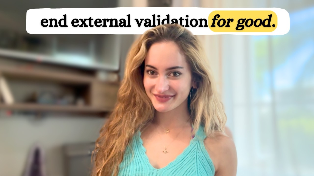 How to self-validate SO DEEPLY no one's opinion will matter again - YouTube