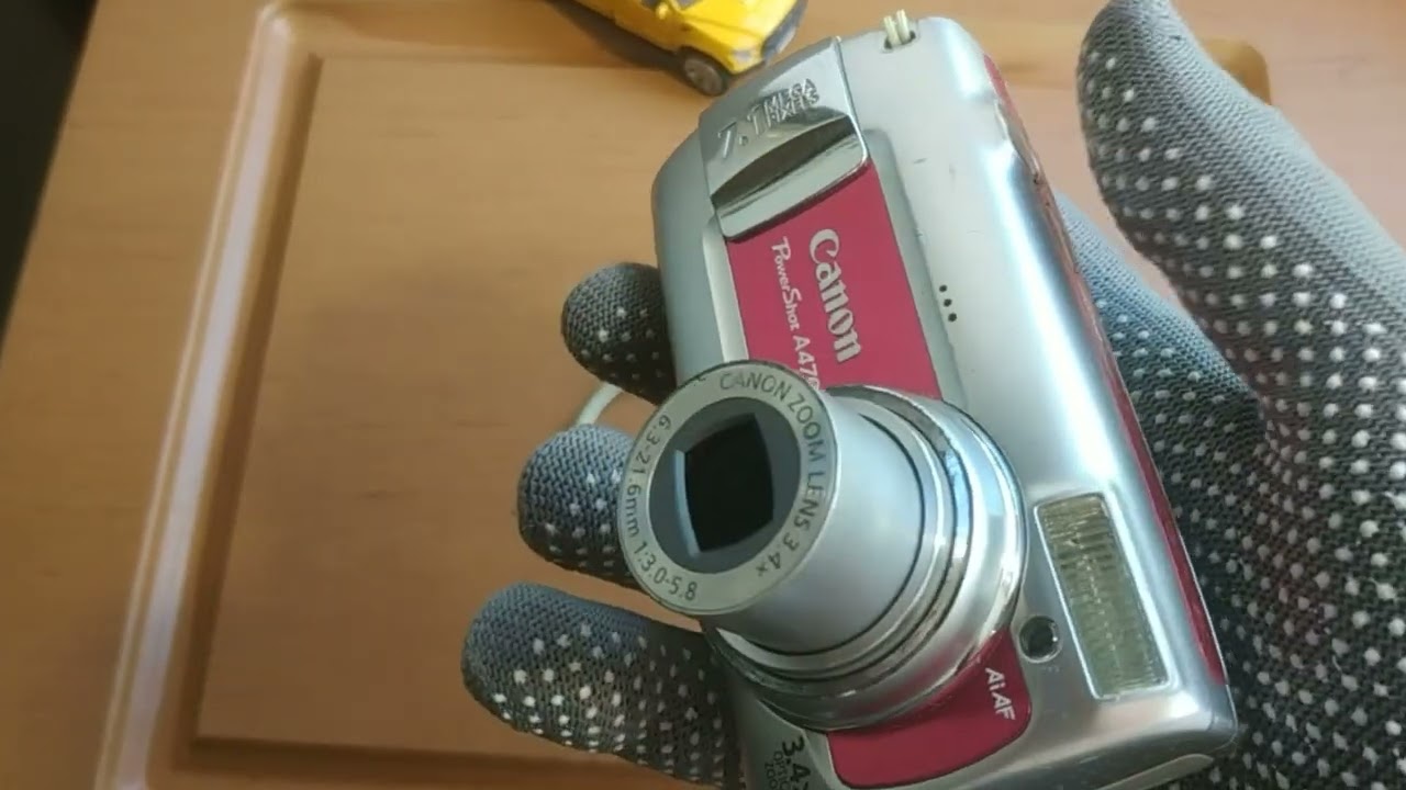Canon PowerShot A470 из моей коллекции from my collection . - YouTube