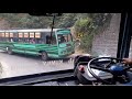 KSRTC BUS DRIVING IN HAIRPIN GHAT ROAD+ASHOK LEYLAND ENGINE SOUND HD