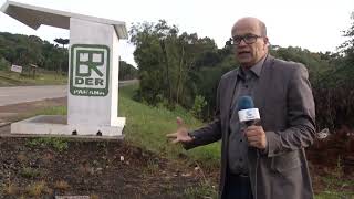 Acidente na PR-280: Veículo percorre 100 metros e cai...