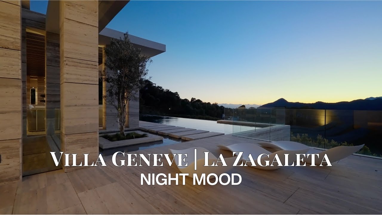 Villa Geneve at Night — Private Architectural Residence in La Zagaleta | ARK Architects