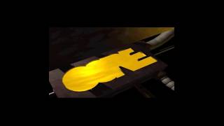 MINTED in smoldering gold ~ Core Designs industrial 90s studio intro