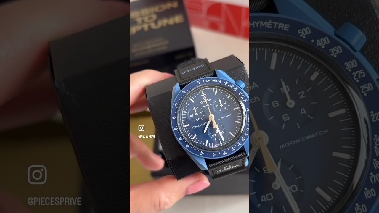 Once in a BLUE MOON!💙🌚 swatchomega 