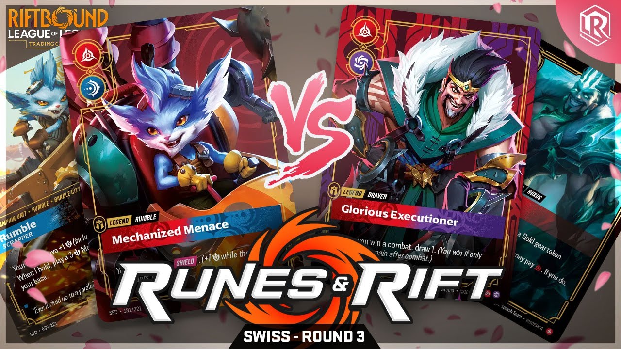 Rumble vs Draven – Round 3 | Riftbound Spiritforged Weekly Tournament