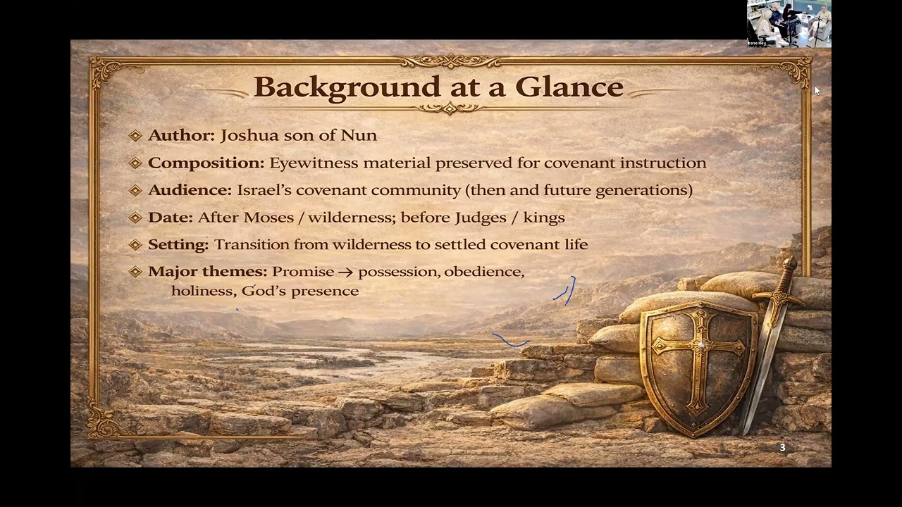 Book of Joshua Overview