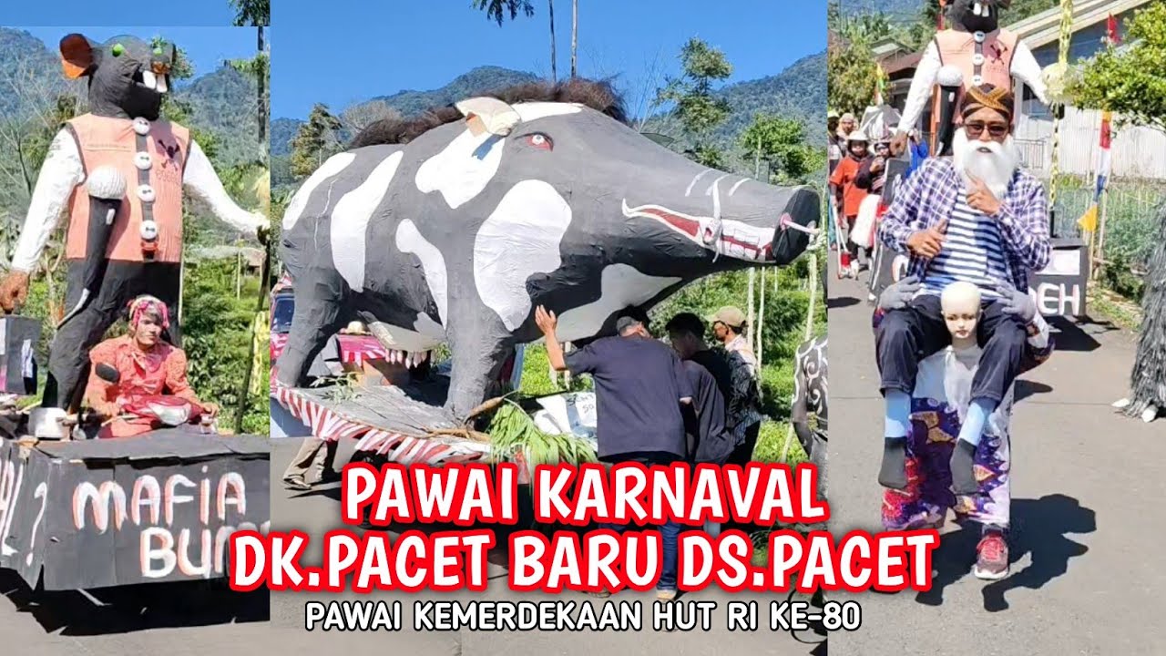 FULL PAWAI KARNAVAL DK.PACET BARU DS.PACET KEC.REBAN KAB.BATANG | HUT RI KE 80  #karnaval #17agustus