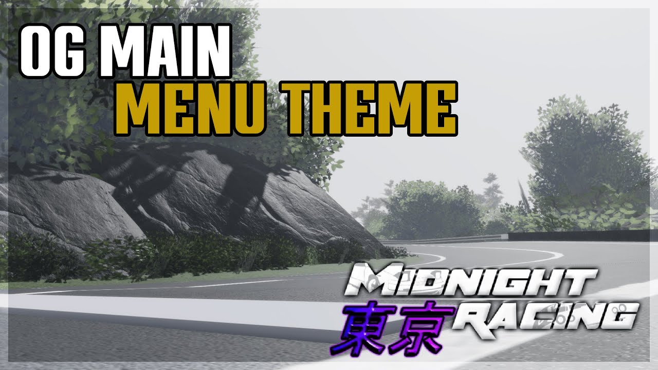 Midnight Racing: Tokyo - OG Main Menu Theme