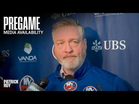 New York Islanders Pregame Availability | NYI at NYR